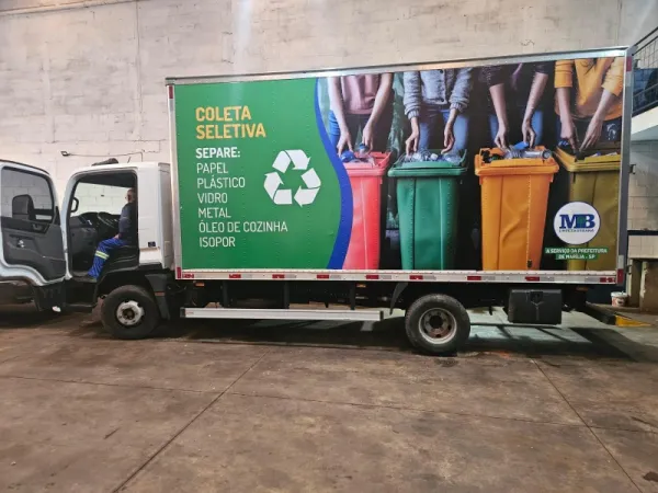 Adesão popular a Coleta Seletiva da Prefeitura de Marília dobrou em 45 dias de operação