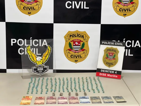 Indivíduo é preso na Vila Barros por tráfico de drogas